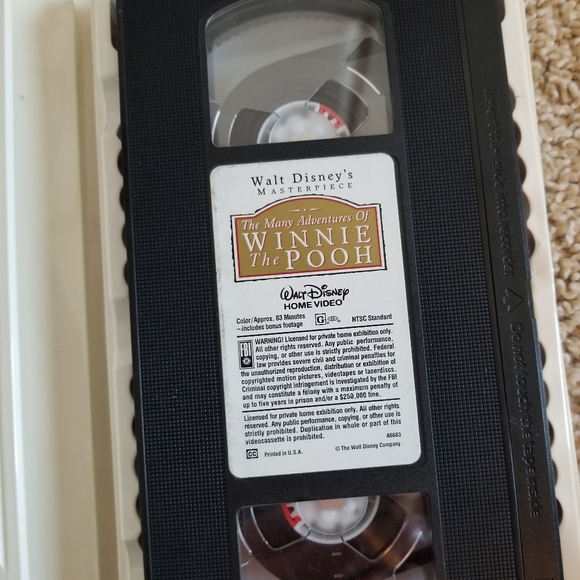 ♥️VINTAGE♥️ DISNEY VHS TAPE BUNDLE - Picture 16 of 16